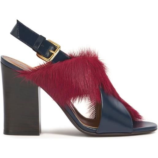 Marni sandali con fasce incrociate - blu