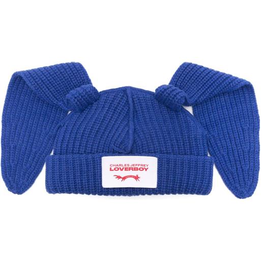 Charles Jeffrey Loverboy berretto con orecchie - blu