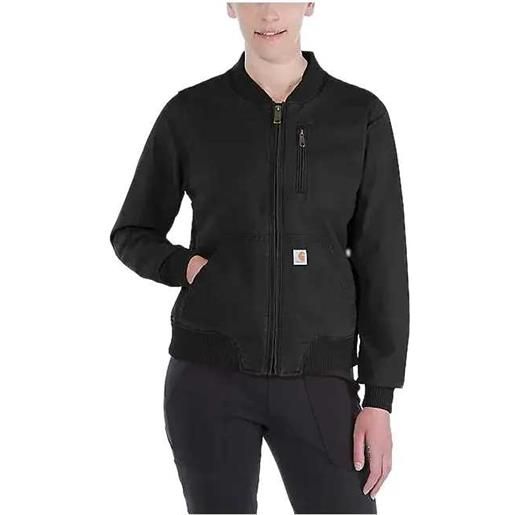 CARHARTT giacca crawford bomber jacket black