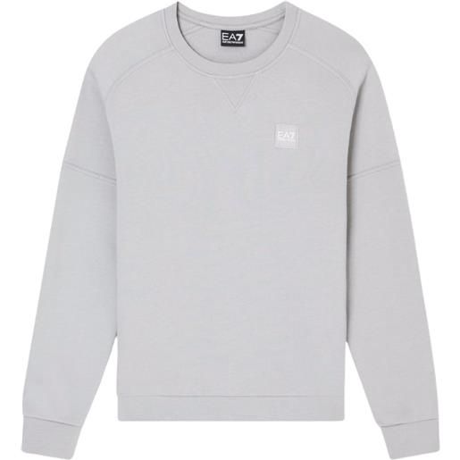 Armani EA7 ea7 felpa visibility uomo grigio