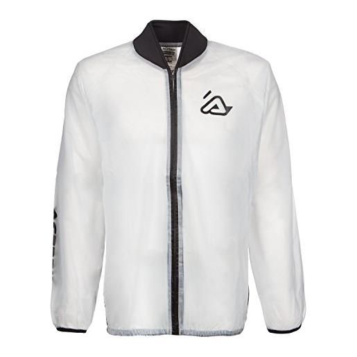 Acerbis 0022174.120.070 giacca rain pro trasparente 3 traspar neutro x, 3xl