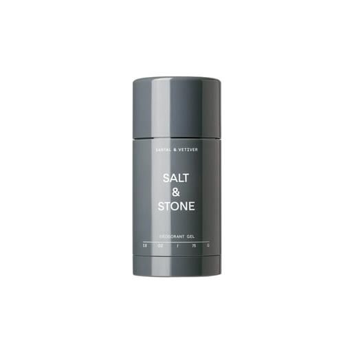 SALT & STONE santal & vetiver santal & vetiver natural deodorant gel (sentive skin) deodorante stick 75 g