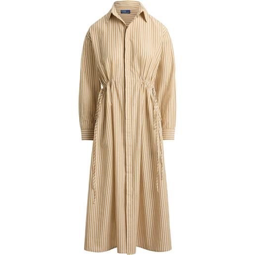 Polo Ralph Lauren chemisier a righe - toni neutri