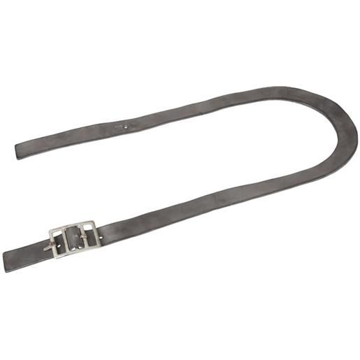 Carol Christian Poell tanned buckle belt - grigio