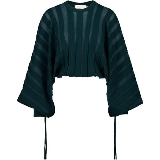 ZIMMERMANN top rebellion drawn - verde