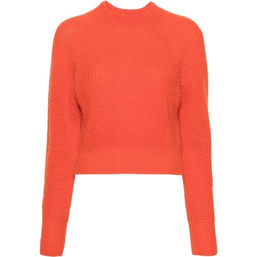 Fabiana Filippi maglione a coste - arancione