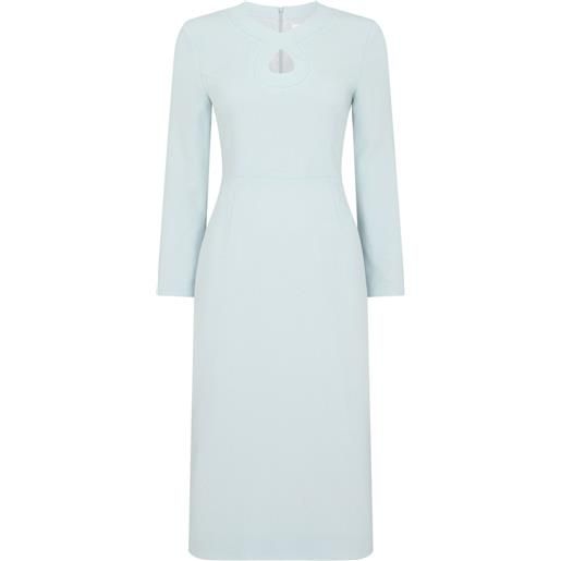 JANE abito midi violet - blu