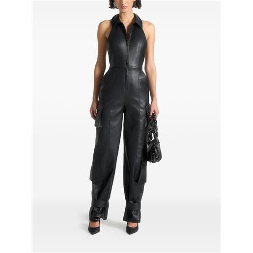 Manière De Voir tuta intera con scollo all'americana - nero