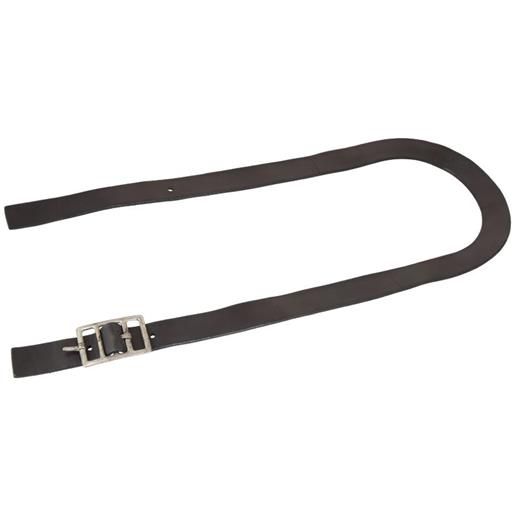 Carol Christian Poell tanned buckle belt - nero