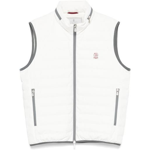 Brunello Cucinelli gilet imbottito - toni neutri
