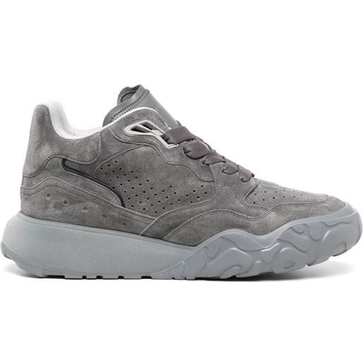 Alexander McQueen sneakers chunky court trainer - grigio