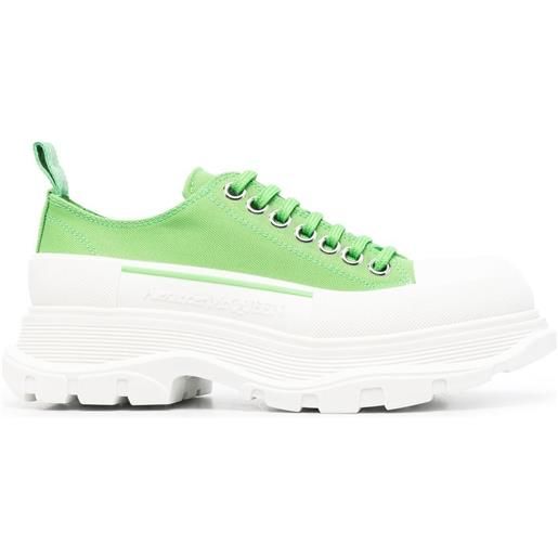 Alexander McQueen sneakers tread slick - verde