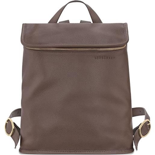 Longchamp zaino le foulonné m - marrone