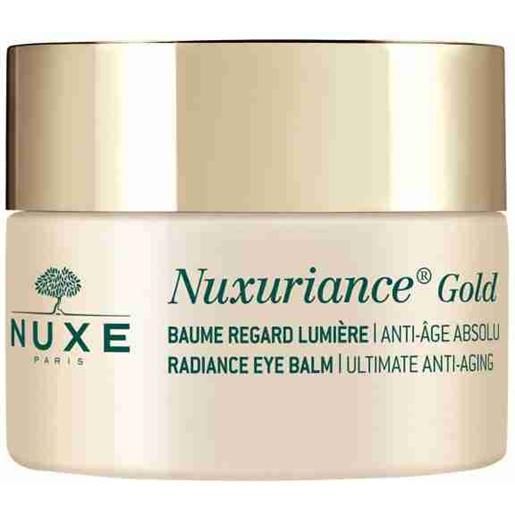 Balsamo occhi illuminante nuxuriance® gold nuxe 15ml
