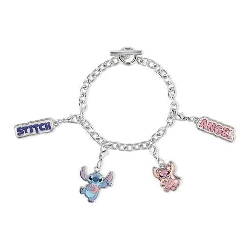 Lilo and Stitch kids euroswan stitch - set di gioielli da 12 pezzi, enfant, poliestere, topazio rosa