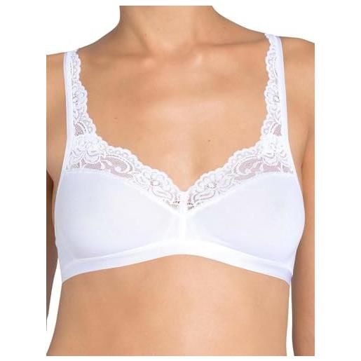 Sloggi romance si, reggiseno donna, bianco (white), 75a