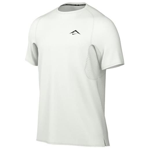 Nike solar chase dri-fit adv - maglietta a maniche corte da uomo, colore bianco, nero, hj3580-121, 2xl