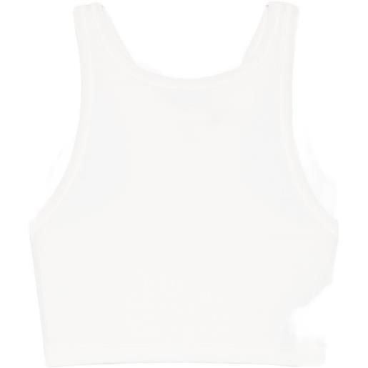 CALVIN KLEIN COLLECTION pamela crop top - bianco
