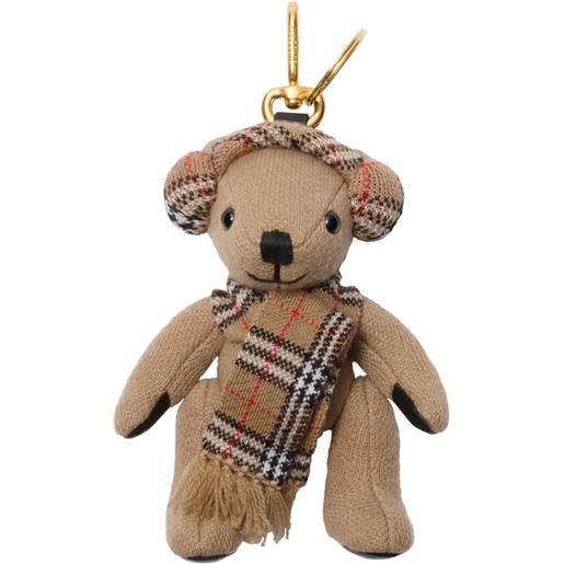 Burberry thomas bear charm - rosso