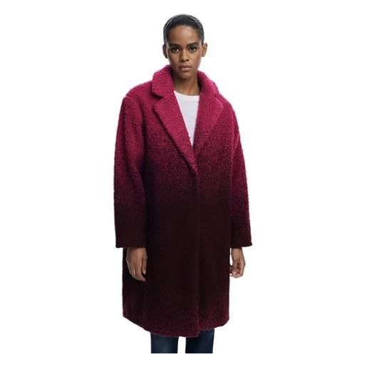 Desigual cappotto donna rosa