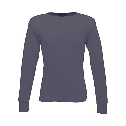Regatta intimo termico manica lunga thermal vest base layer, uomo, denim blue, m