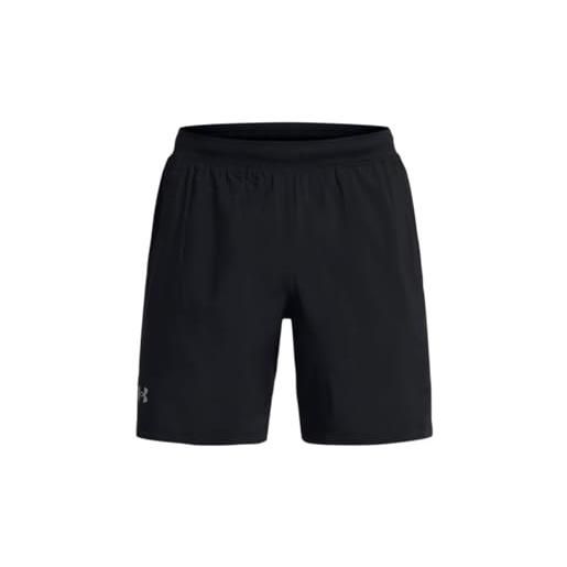 Under Armour uomini launch 7in abbigliamento da running pantaloncini black 001 - nero m
