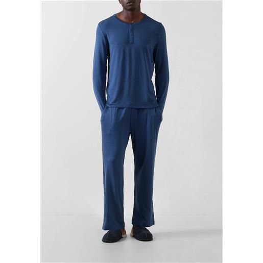 Calvin klein pigiama uomo manica lunga in morbido tessuto modal art. Lv00nm2952