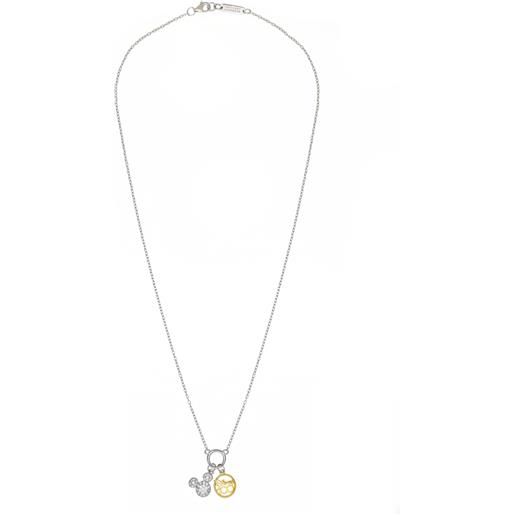 DISNEY collana in argento pendente mickey mouse