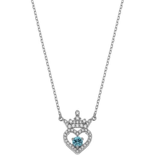 DISNEY collana in argento pendente princess
