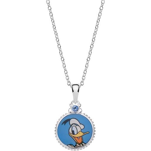 DISNEY collana in argento pendente paperino