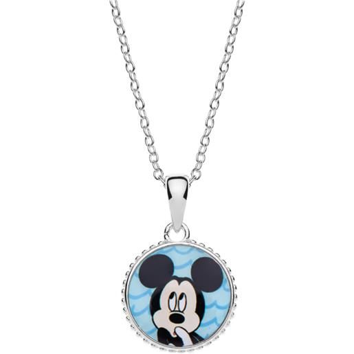 DISNEY collana in argento pendente mickey mouse