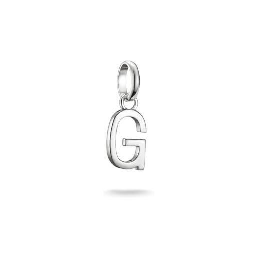 Thomas Sabo charm club connect cc1213-001-21 - ciondolo a forma di lettera g, in argento 925 riciclato