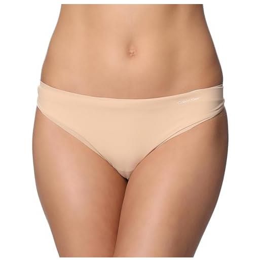 Calvin Klein perizoma donna tanga, beige (light caramel), m