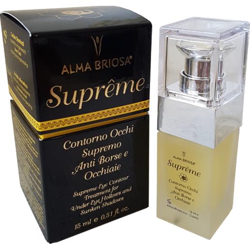 alma briosa - supreme contorno occhi anti-borse ed occhiaie