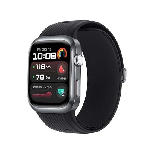 HUAWEI watch d2, smartwatch con monitoraggio pressione sanguigna, ecg a singola derivazione in grado di rilevare solo la fibrillazione atriale, stress, sonno, spo2 e compatibile con ios e android