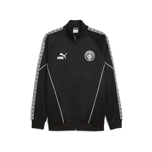 PUMA giacca manchester city king anthem da uomo m, hyperlink blue pro green