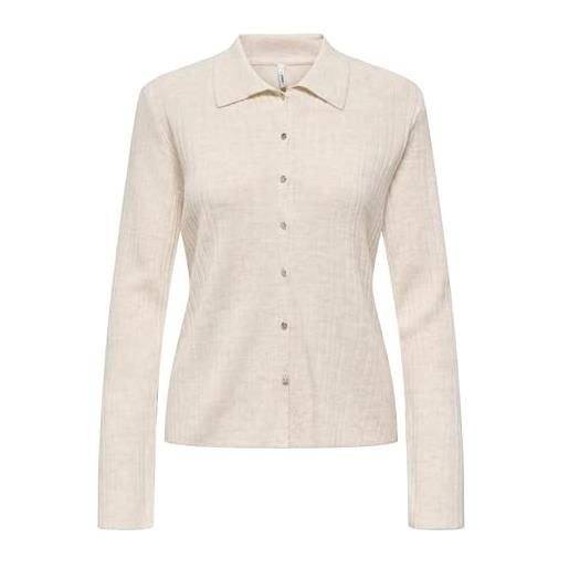 ONLY onlthea ls button polo cardigan knt, torta al cioccolato, s