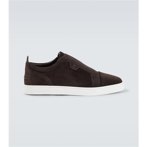 Christian Louboutin sneakers slip-on st louis in suede