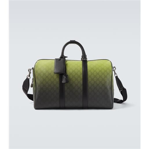 Gucci borsa da viaggio in canvas gg