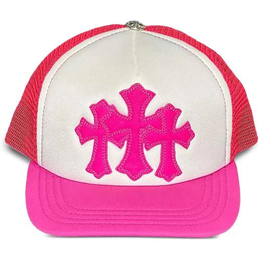 Chrome Hearts cappello da baseball cemetery - rosa