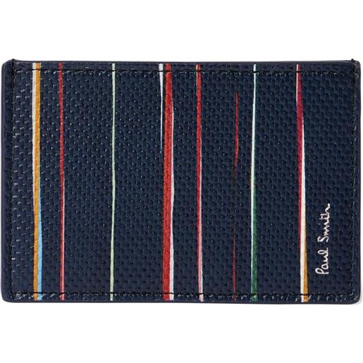 Paul Smith portacarte in pelle - blu