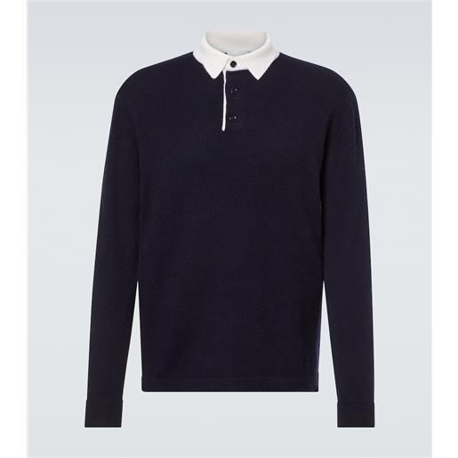 Allude polo in lana e cashmere