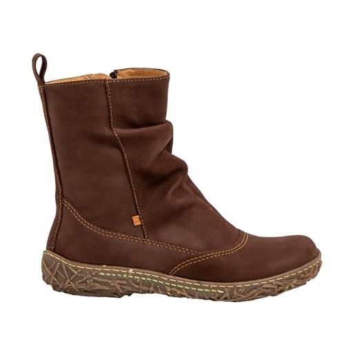 El Naturalista n722 nido, stivaletti bassi con lacci donna, marrone, 36 eu larga