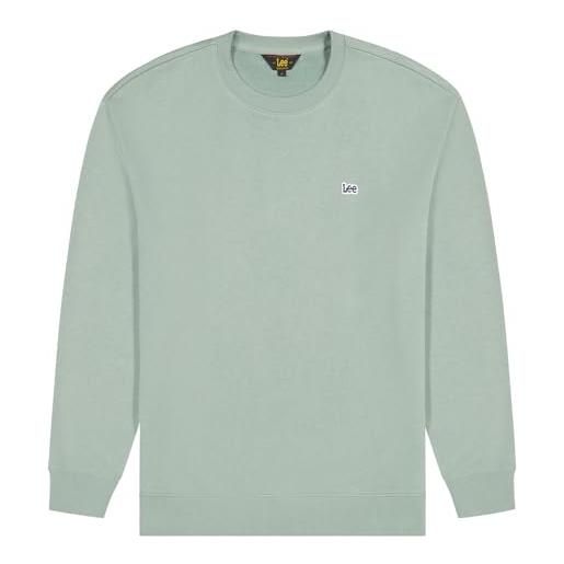 Lee patch crew sws, luxe brown, m