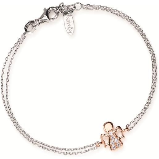 Bracciale Donna Argento 925 Con Zirconi | Engelsrufer 32020109 | Gioiello Regolabile Con Ciondolo