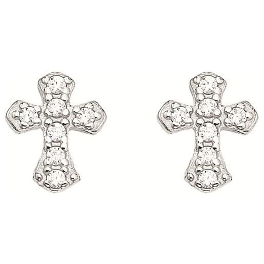AMEN orecchini in argento 925 con zirconi