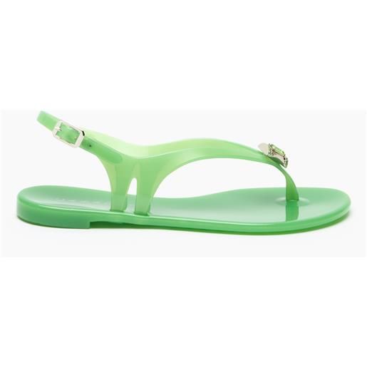 Casadei jelly ballerina emerald