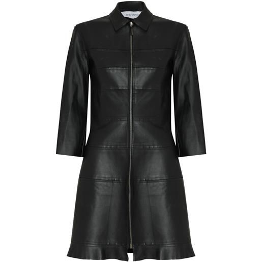 Gloria Coelho giacca in pelle - nero