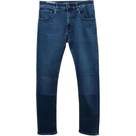 PT Torino jeans con applicazione logo - blu