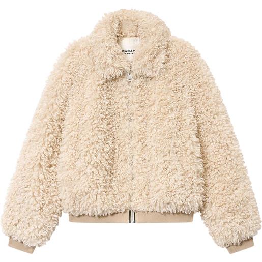 MARANT ÉTOILE giacca a coste tayma - toni neutri